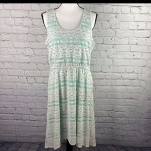 Maurices Lace Overlay Sleeveless Hi-Lo Dress Sz XL